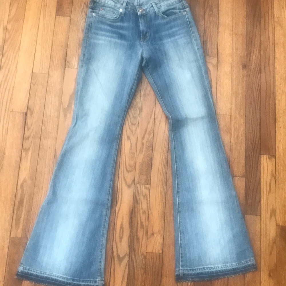 Hudson wide leg Mia jeans